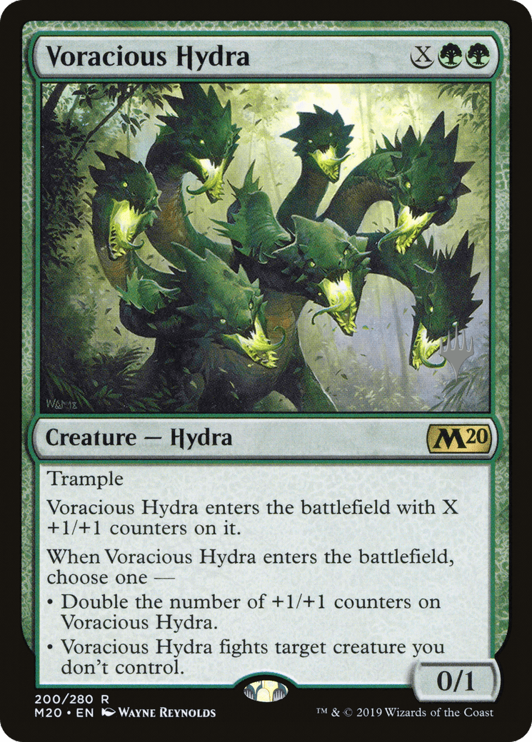 Voracious Hydra (Promo Pack) [Core Set 2020 Promos] Foil