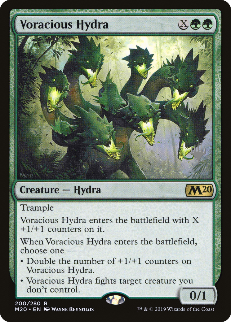 Voracious Hydra (Promo Pack) [Core Set 2020 Promos] Foil
