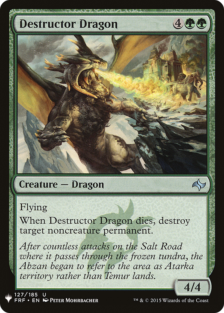 Destructor Dragon |  (FRF-127) [The List]