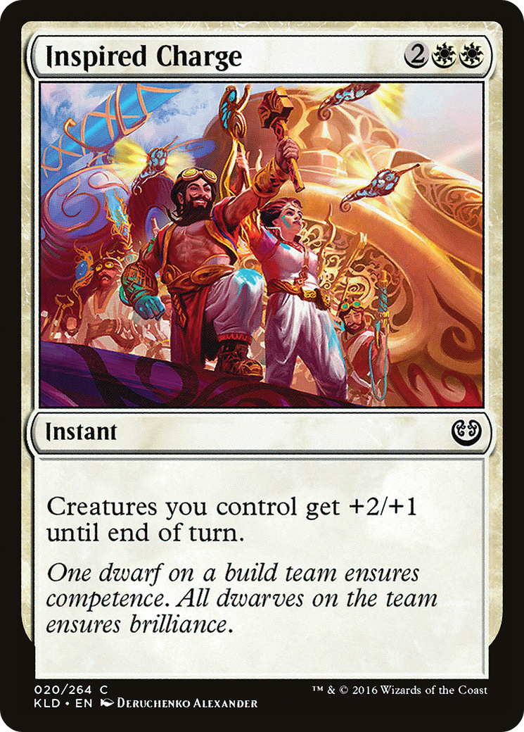 Inspired Charge [Kaladesh] Foil
