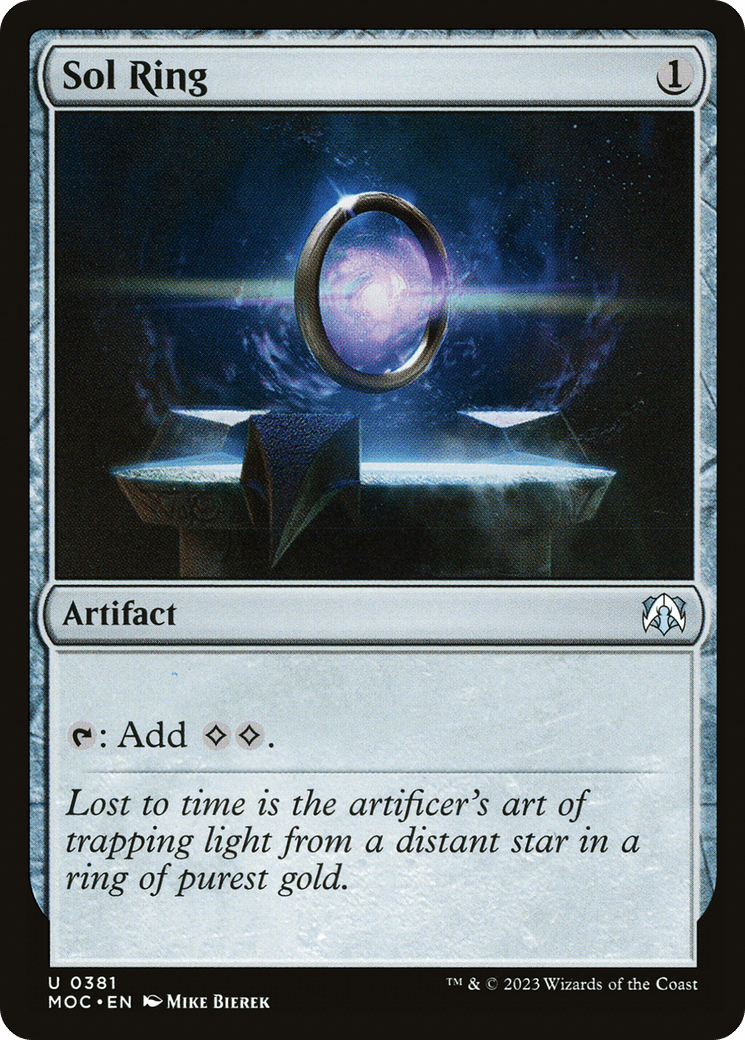 Sol Ring [March of the Machine Commander]