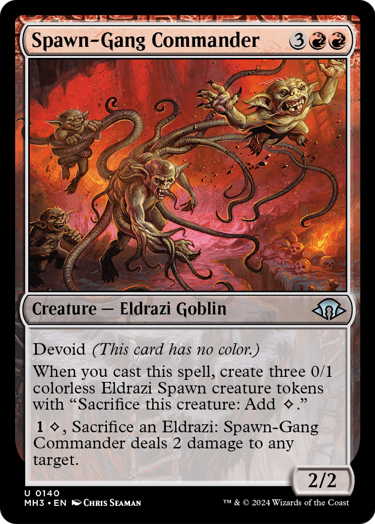 Spawn-Gang Commander [Modern Horizons 3] Foil