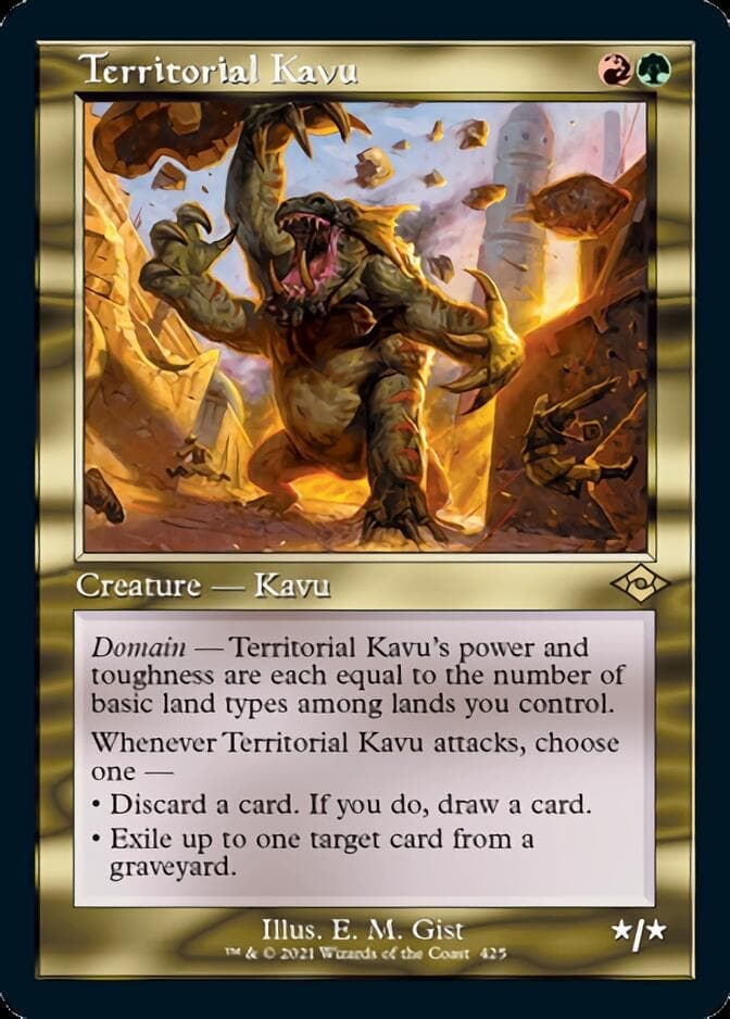 Territorial Kavu (Retro) [Modern Horizons 2] Foil