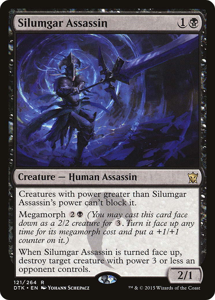 Silumgar Assassin [Dragons of Tarkir] Foil