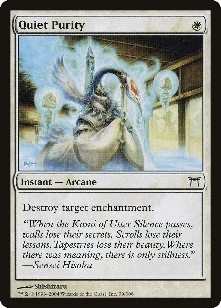 Quiet Purity [Champions of Kamigawa] Foil