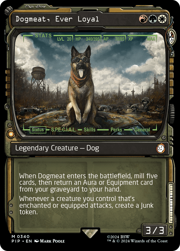 Dogmeat, Ever Loyal (Showcase) [Fallout] Foil
