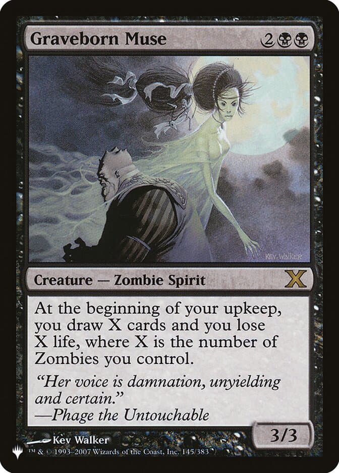 Graveborn Muse |  (10E-145) [The List]