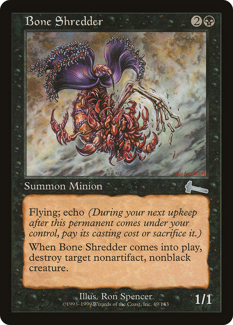 Bone Shredder [Urza's Legacy] Foil