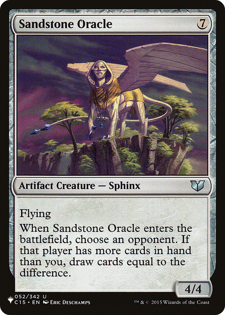 Sandstone Oracle |  (C15-52) [The List]