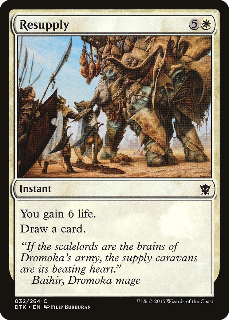 Resupply [Dragons of Tarkir] Foil
