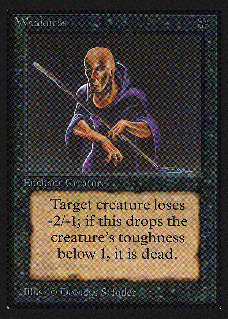 Weakness (CEI-135) - Intl. Collectors' Edition