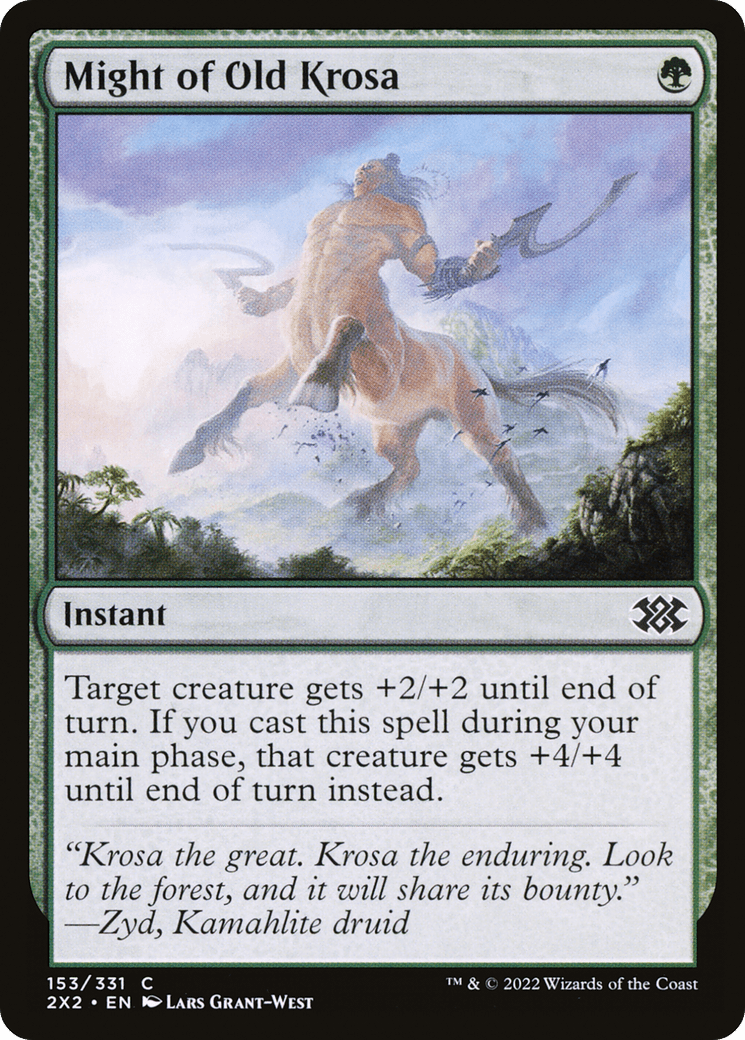 Might of Old Krosa [Double Masters 2022]