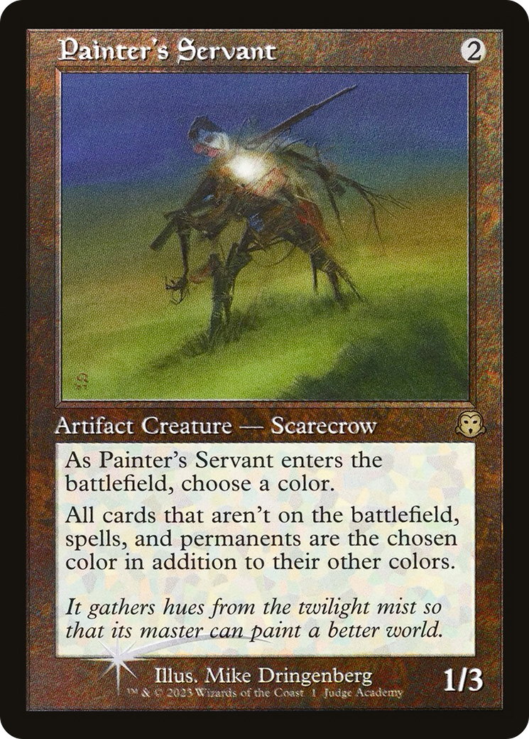 Painter's Servant (Retro) [Judge Gift Cards 2023]