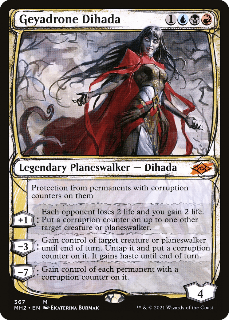 Geyadrone Dihada (Sketch) [Modern Horizons 2] Foil