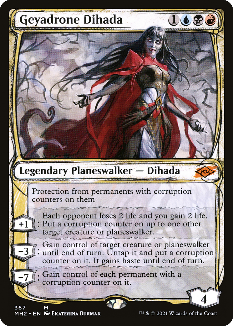 Geyadrone Dihada (Sketch) [Modern Horizons 2] Foil