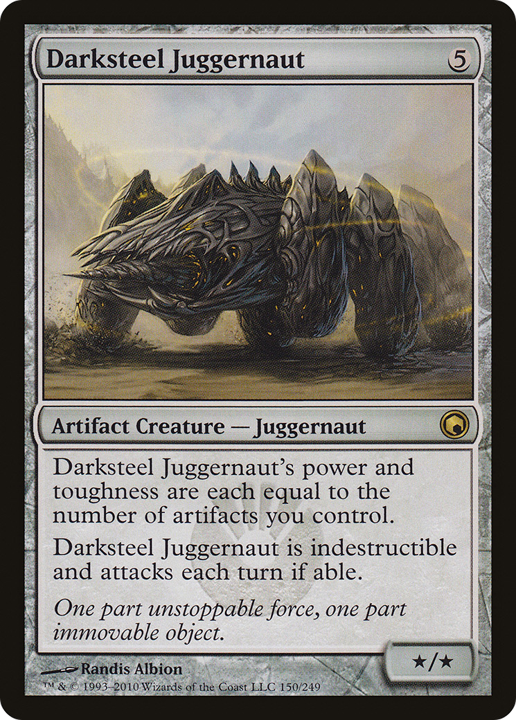Darksteel Juggernaut [Scars of Mirrodin] Foil