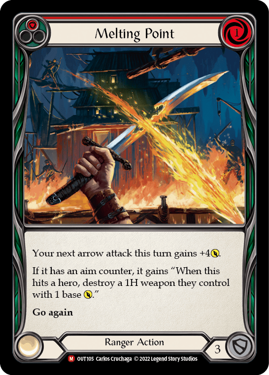 Melting Point [OUT105] (Outsiders)  Rainbow Foil