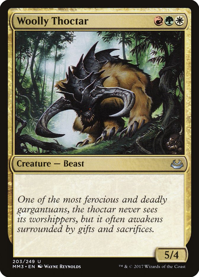 Woolly Thoctar 203/249 (Modern Masters 2017) 