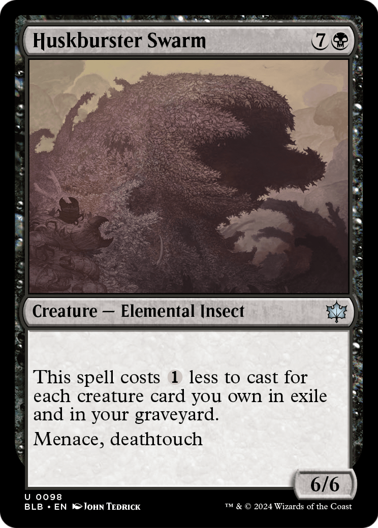 Huskburster Swarm [Bloomburrow] Foil