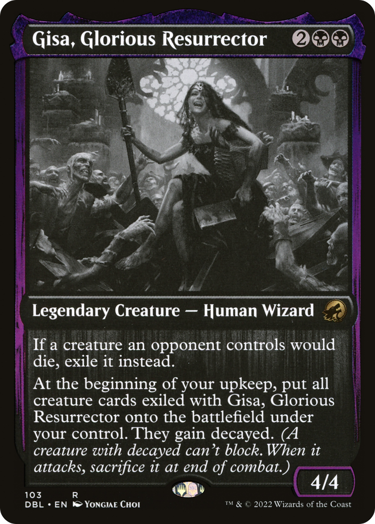 Gisa, Glorious Resurrector [Innistrad: Double Feature] Foil