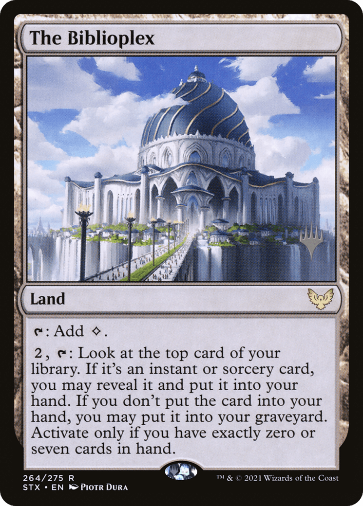 The Biblioplex (Promo Pack) [Strixhaven: School of Mages Promos] Foil