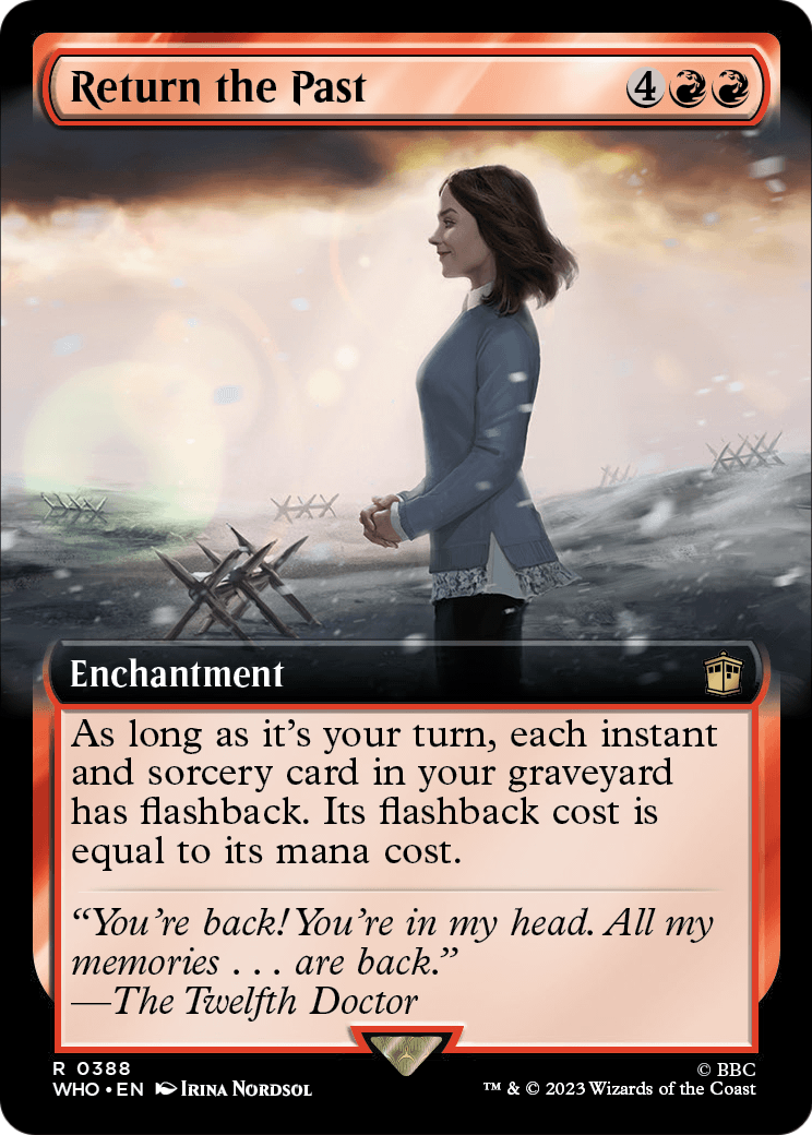 Return the Past (Extended Art) [Doctor Who] Foil