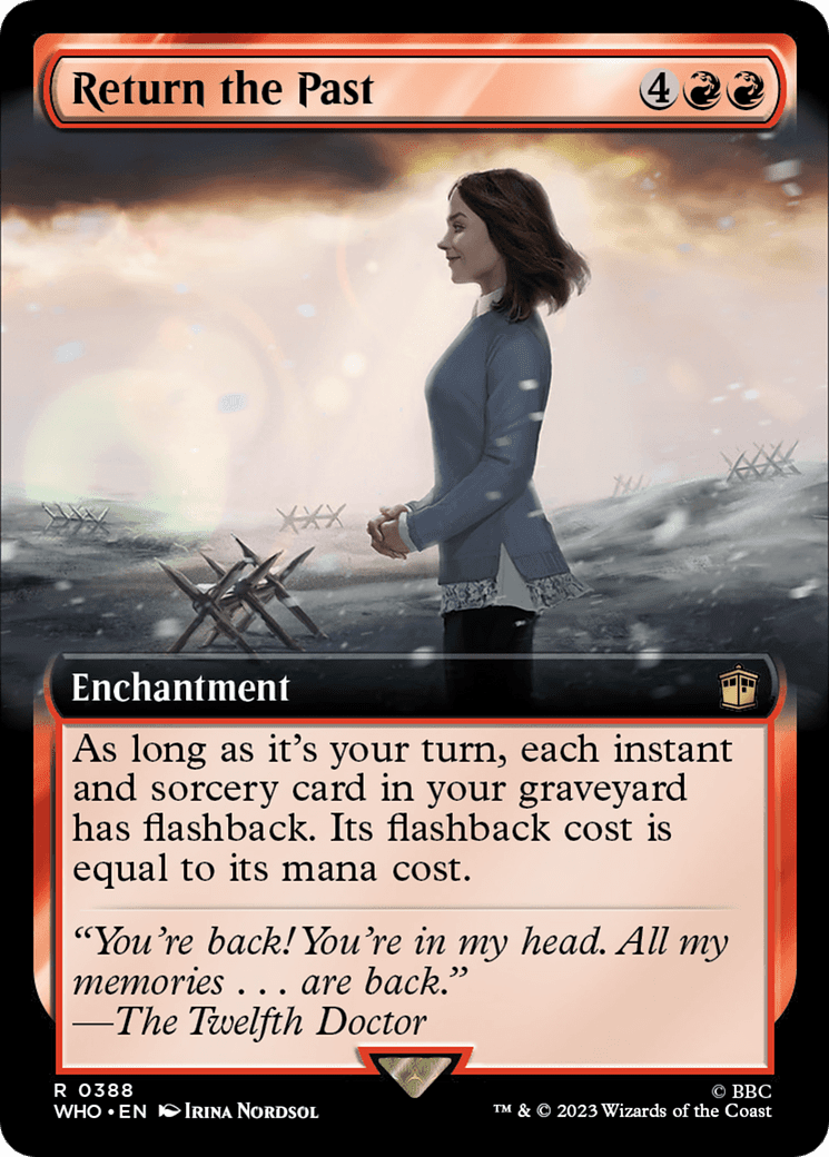 Return the Past (Extended Art) [Doctor Who] Foil