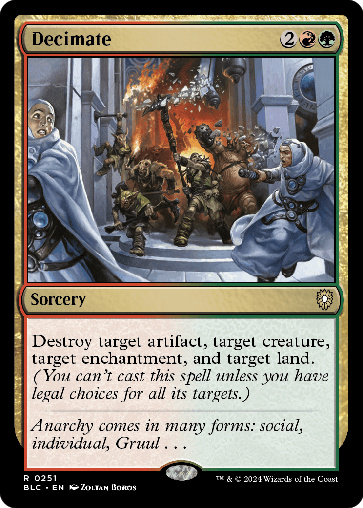Decimate [Bloomburrow Commander]