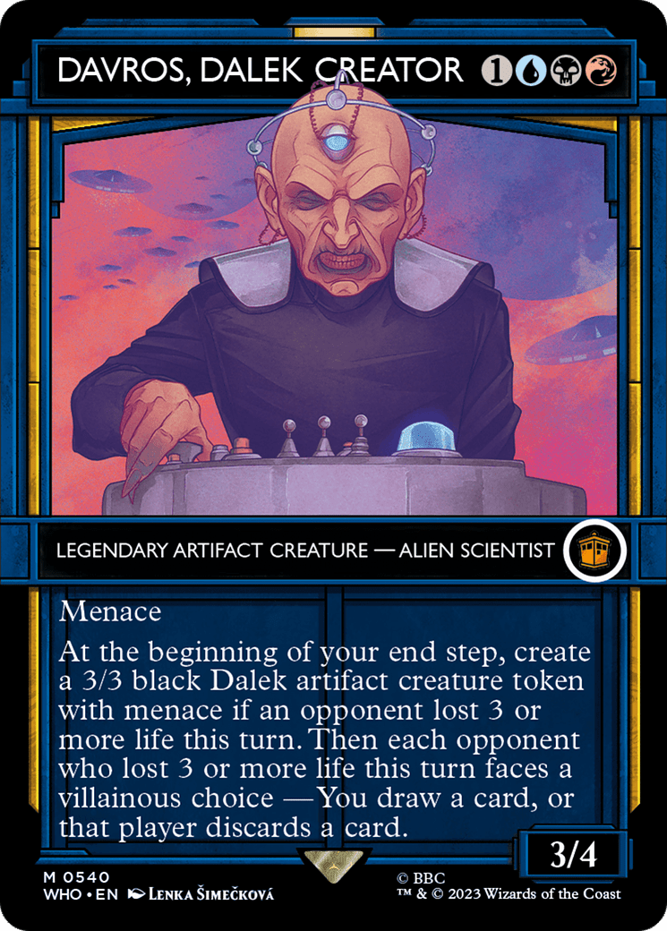 Davros, Dalek Creator (Showcase) [Doctor Who] Foil