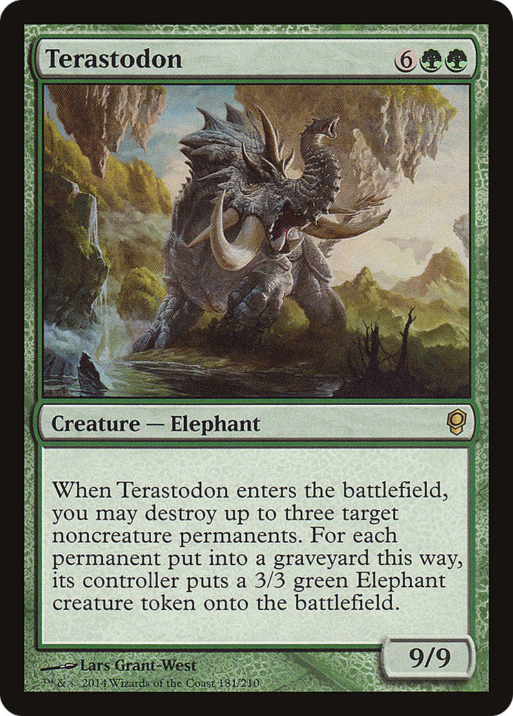 Terastodon [Conspiracy] Foil