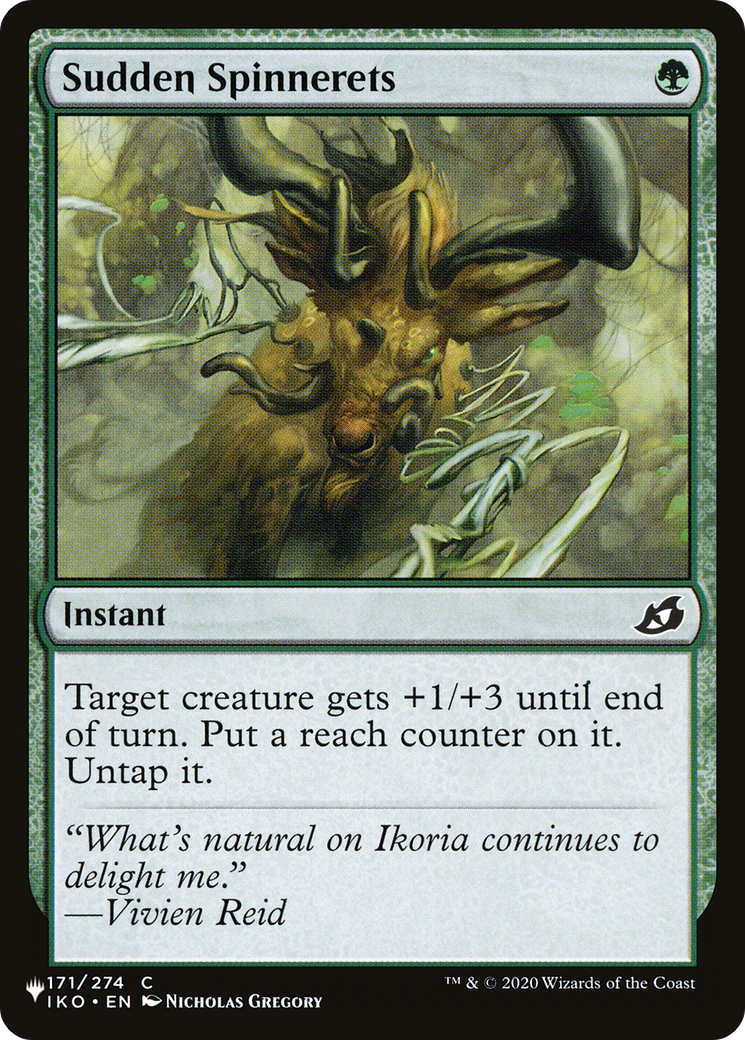 Sudden Spinnerets |  (IKO-171) [The List]