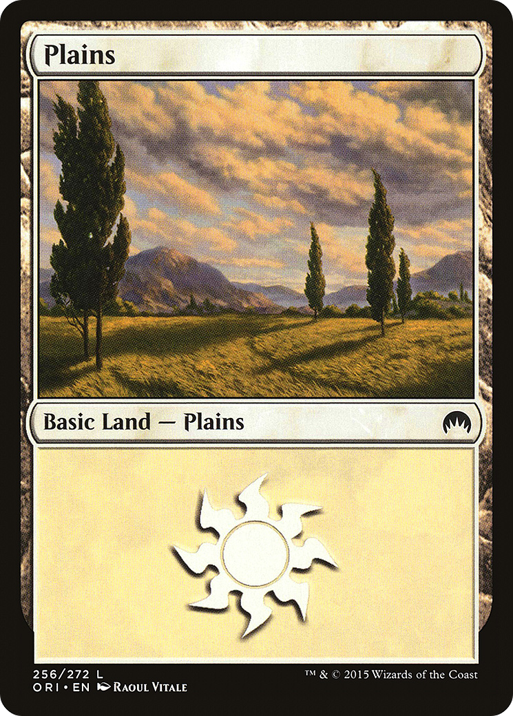 Plains (256) [Magic Origins] Foil
