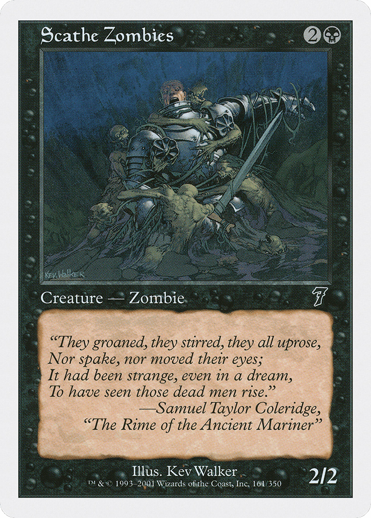 Scathe Zombies [Seventh Edition] Foil