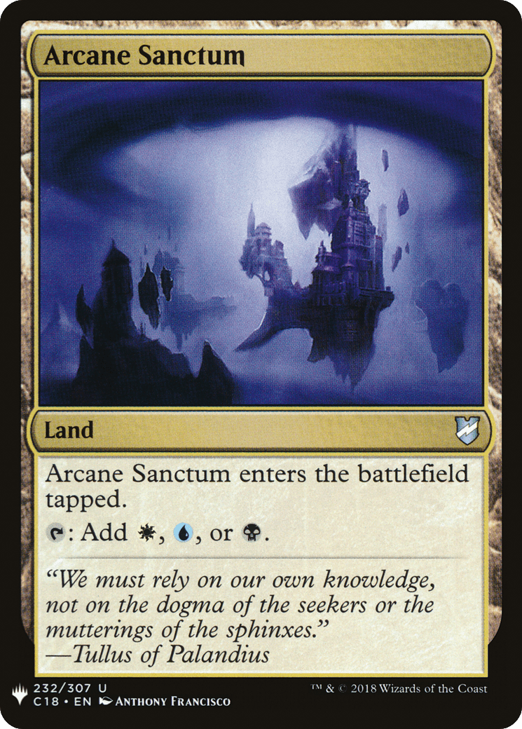 Arcane Sanctum |  (C18-232) [The List]
