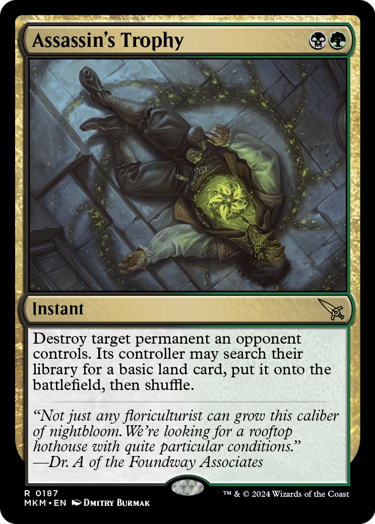 Assassin's Trophy [Murders at Karlov Manor] Foil