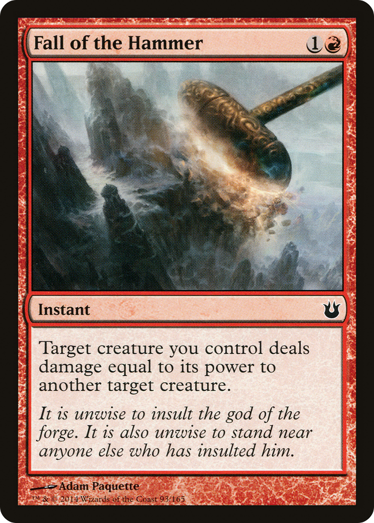Fall of the Hammer [Born of the Gods] Foil