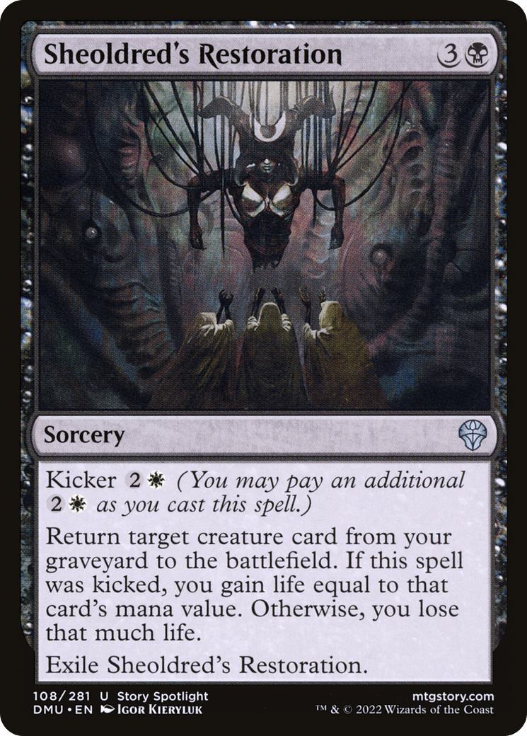 Sheoldred's Restoration [Dominaria United] Foil