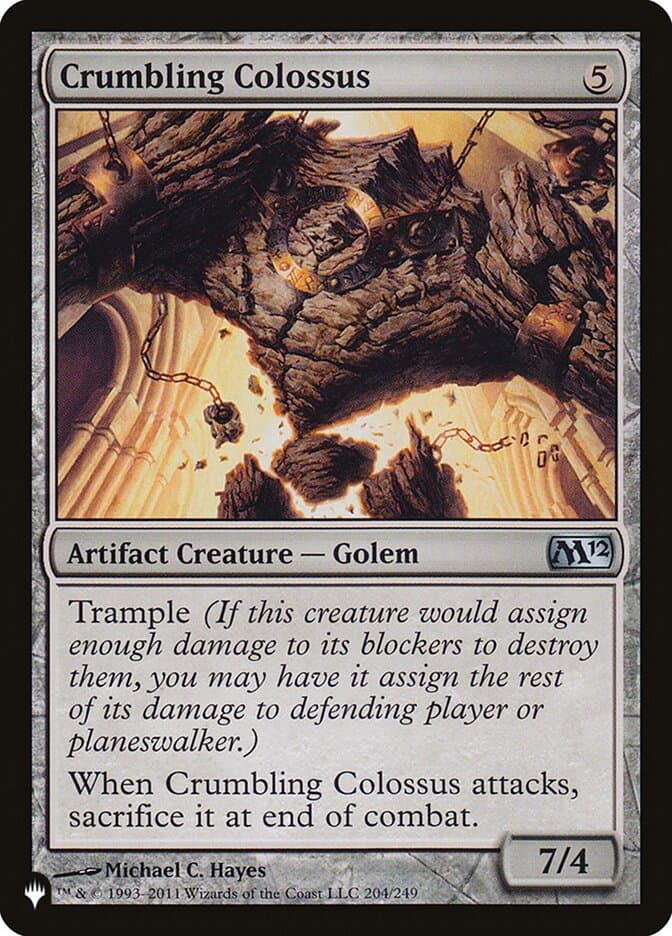 Crumbling Colossus |  (M12-204) [The List]