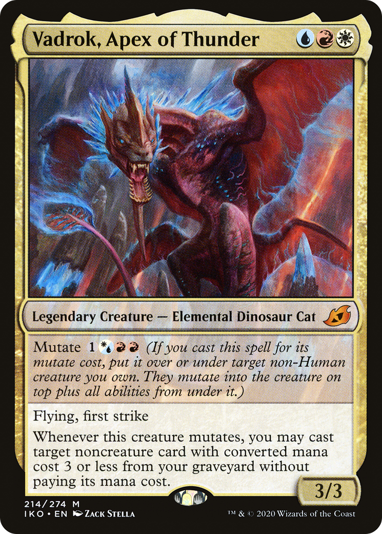 Vadrok, Apex of Thunder [Ikoria: Lair of Behemoths] Foil