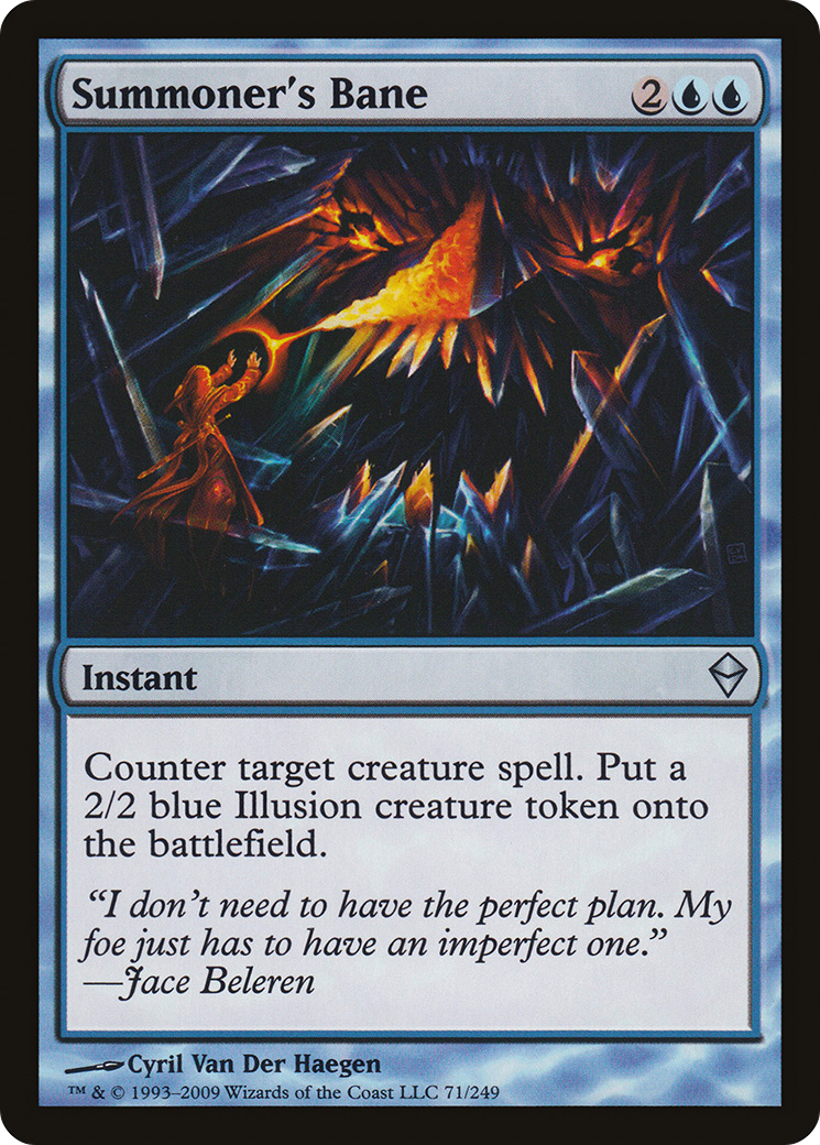Summoner's Bane [Zendikar] Foil