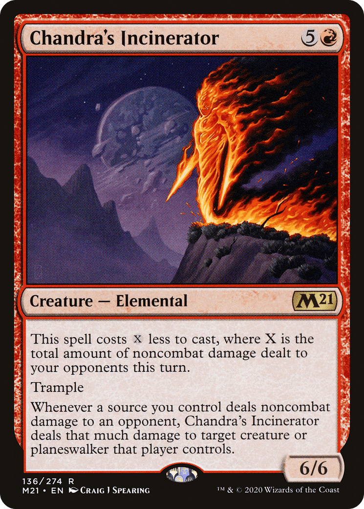 Chandra's Incinerator [Core Set 2021] Foil