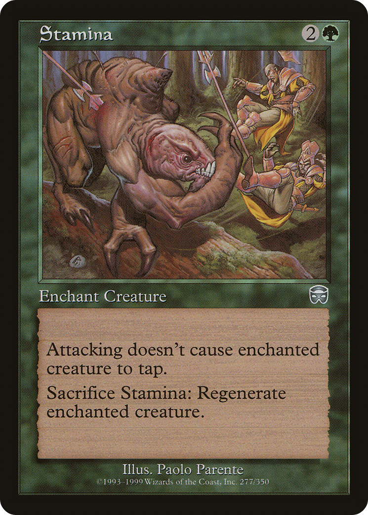 Stamina [Mercadian Masques] Foil