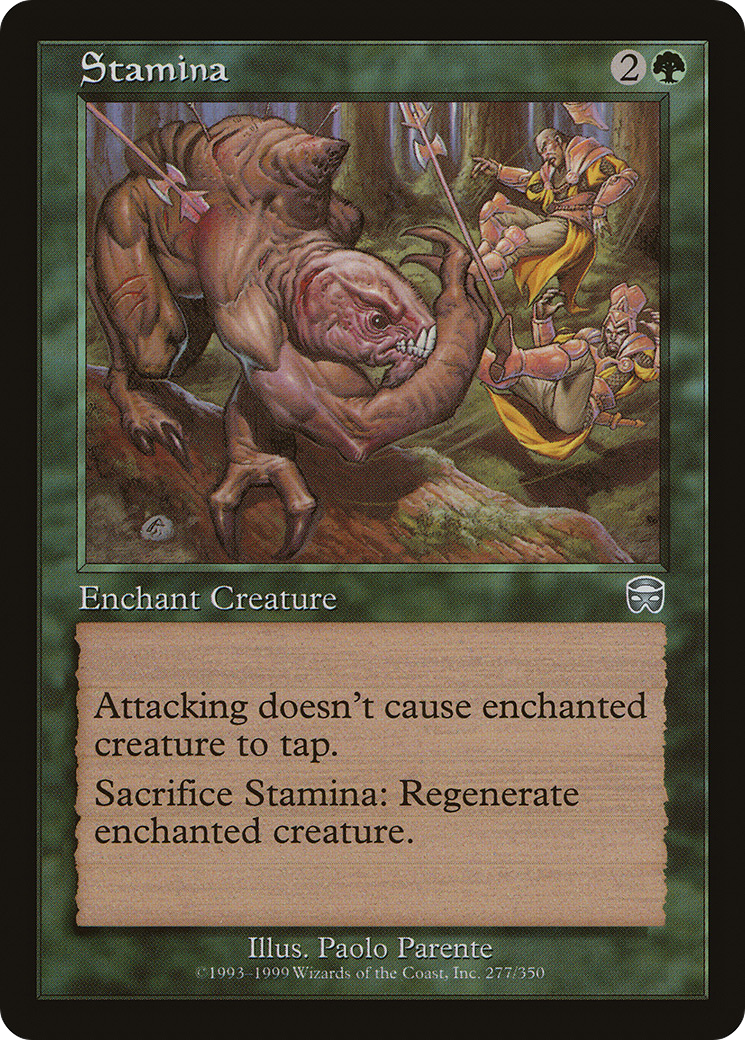 Stamina [Mercadian Masques] Foil