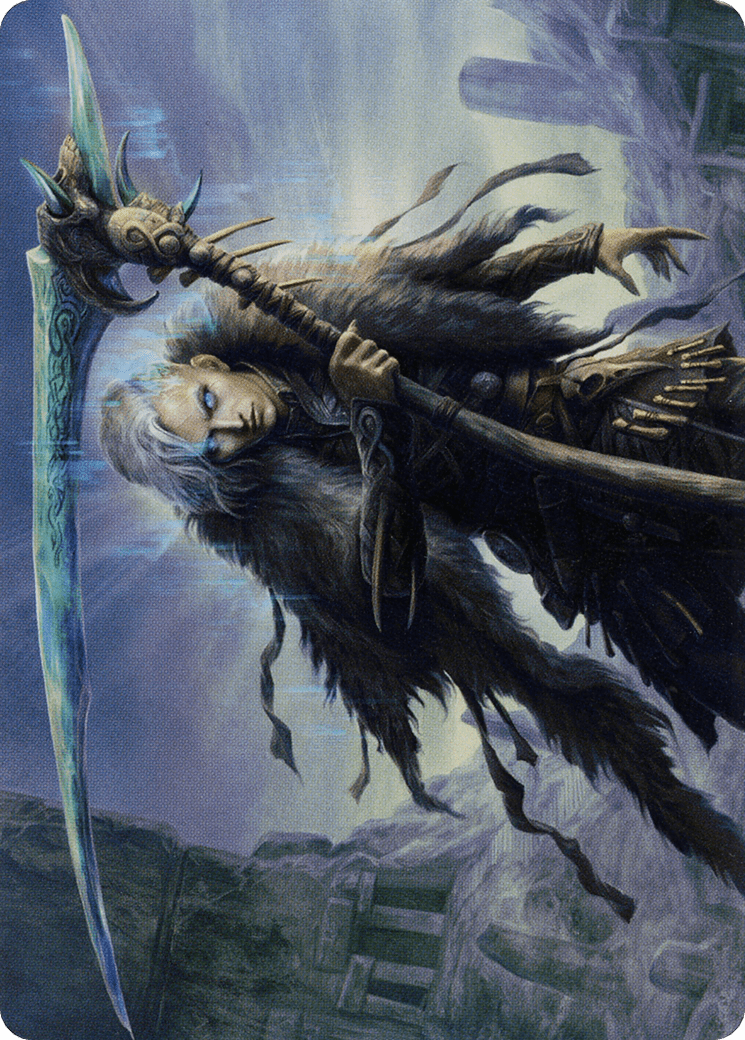 Egon, God of Death // Egon, God of Death (AKHM-024) - Kaldheim Art Series (Borderless)