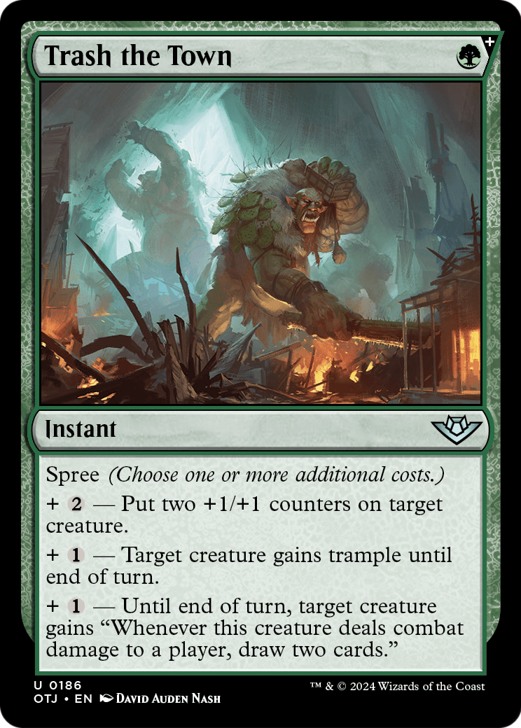 Trash the Town [Outlaws of Thunder Junction] Foil