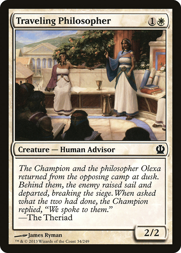 Traveling Philosopher [Theros] Foil