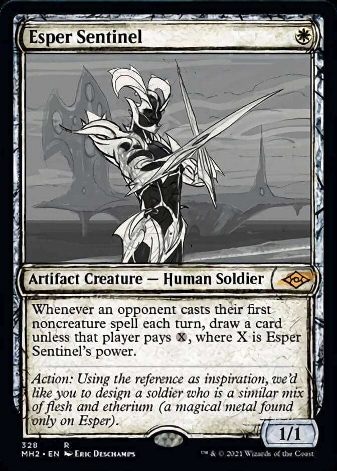 Esper Sentinel (Sketch) [Modern Horizons 2] Foil