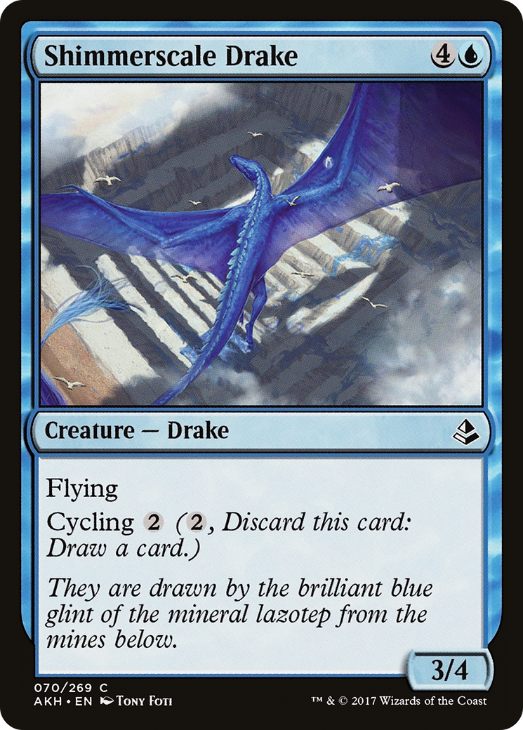 Shimmerscale Drake [Amonkhet] Foil