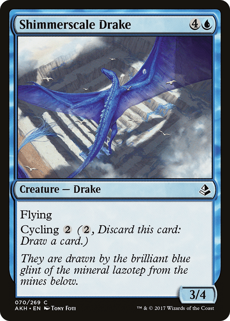 Shimmerscale Drake [Amonkhet] Foil