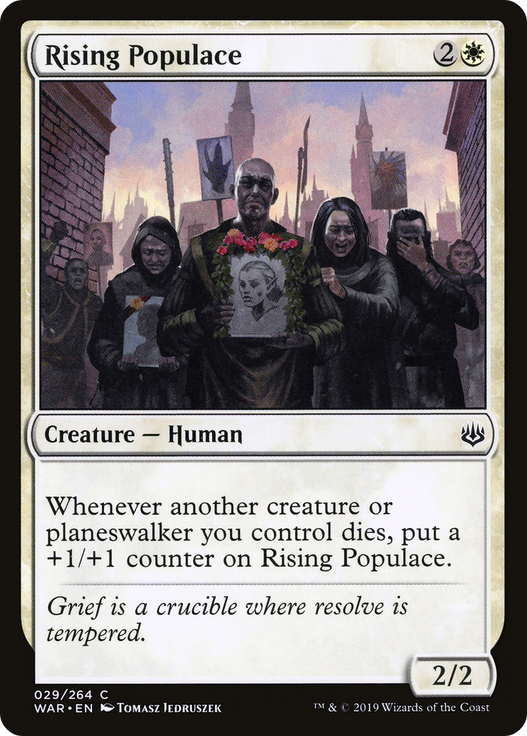 Rising Populace [War of the Spark] Foil